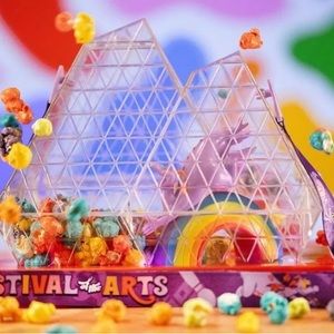 Disney World Epcot Festival of the Arts Figment Pavilion Popcorn Bucket NEW 2024